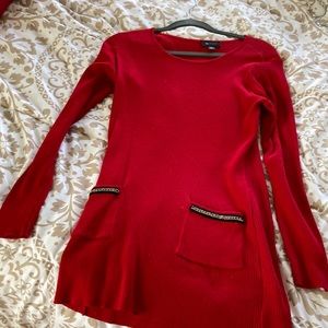 🛍️🛍️3 for $5 Chain link pocket sweater